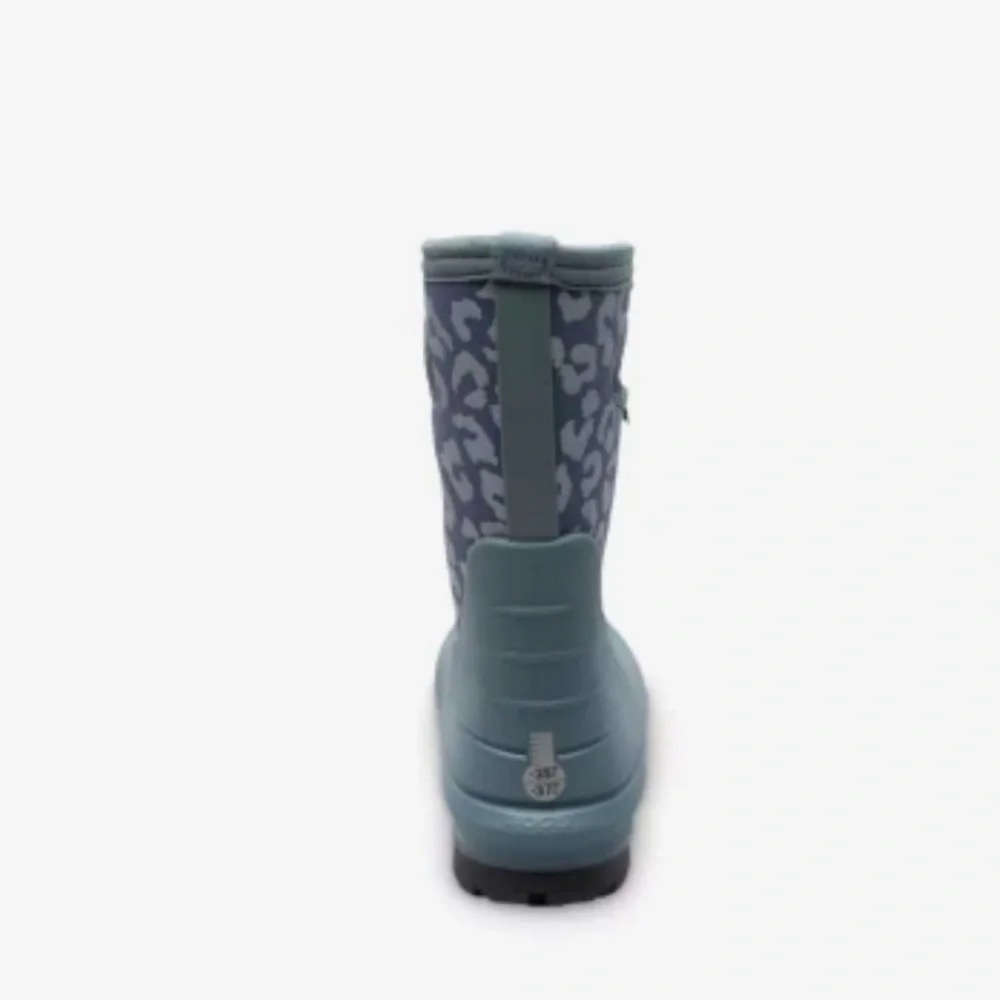Bogs Neo Classic Metallic Leopard Snow Boot Youth 6 NEW